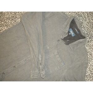 Roark Shirt‎ Mens M Black Crossroads Flannel Classic Fit Button Up Huckberry